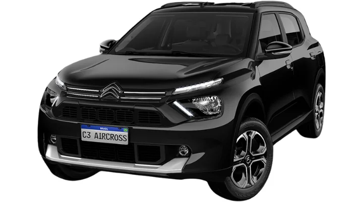 Citroen C3 representado por uma foto do carro.