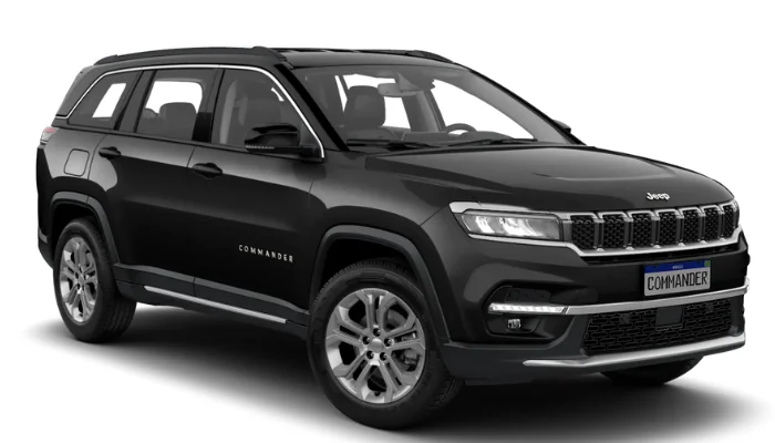 Jeep Commander representado por uma foto do carro jeep commander.