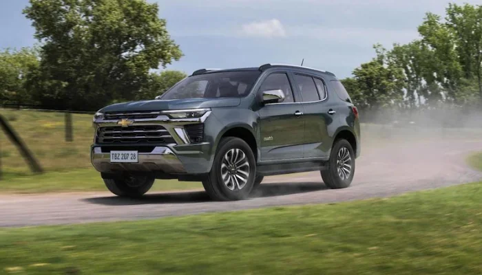 Trailblazer representada por uma foto do carro trailblazer.