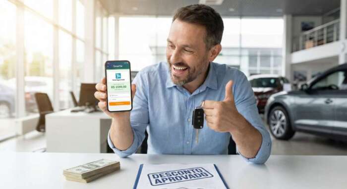 Cliente economizando ao contratar Porto Seguro Carro com desconto pela Smartia em cotação online