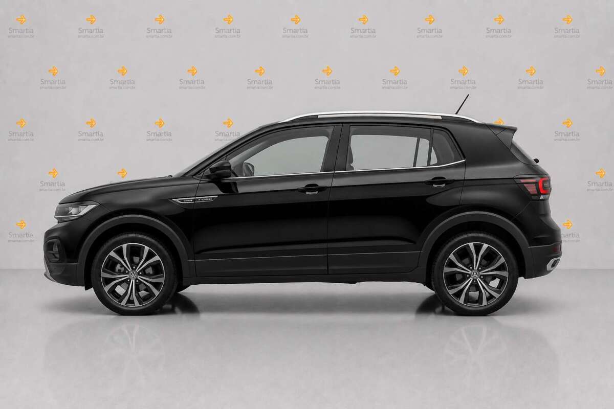 Volkswagen T-Cross 2026 em vista lateral para comparar preço do seguro