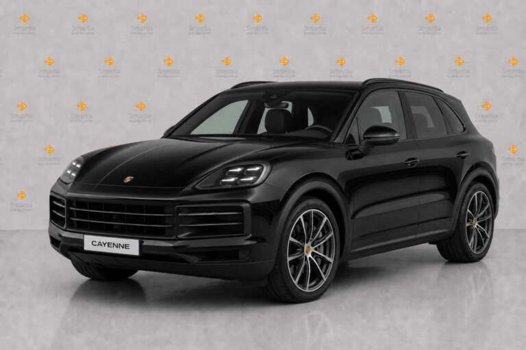 Porsche Cayenne em vista dianteira para cotação de seguro em 2026
